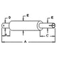 745967-L Vertical Muffler for Long Tractors 260 310 350 360 445 460 510 550