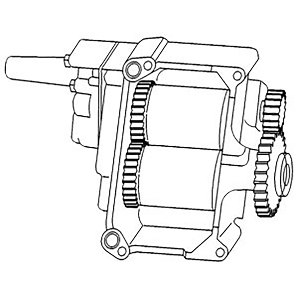 Balancer Assembly with Oil Pump Fits Massey Ferguson Replaces 739128M91