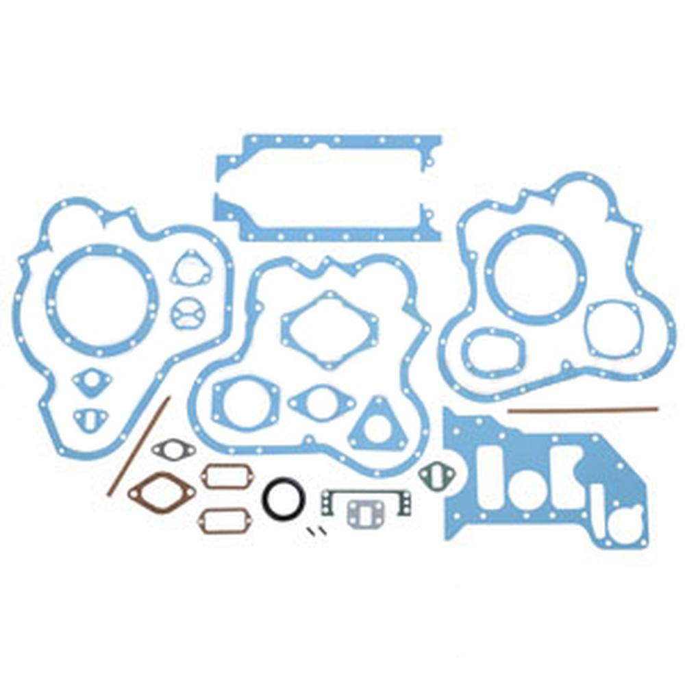 747186M91 Bottom Gasket Set Fits Massey Ferguson 135 150 20 2135 230 235 245+
