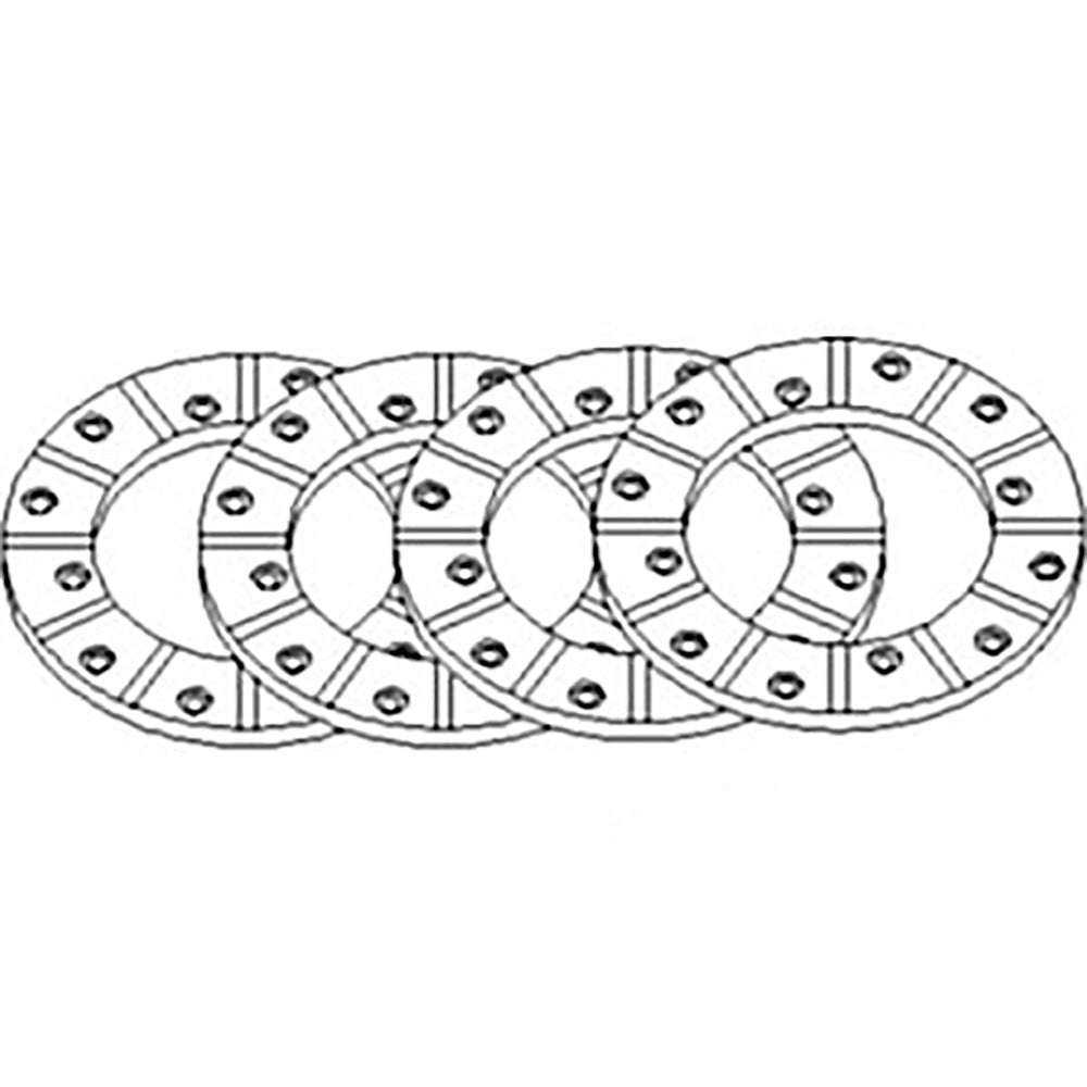 751761R92 New Friction Disc Lining Kit Fits Case-IH Compact Tractor Models