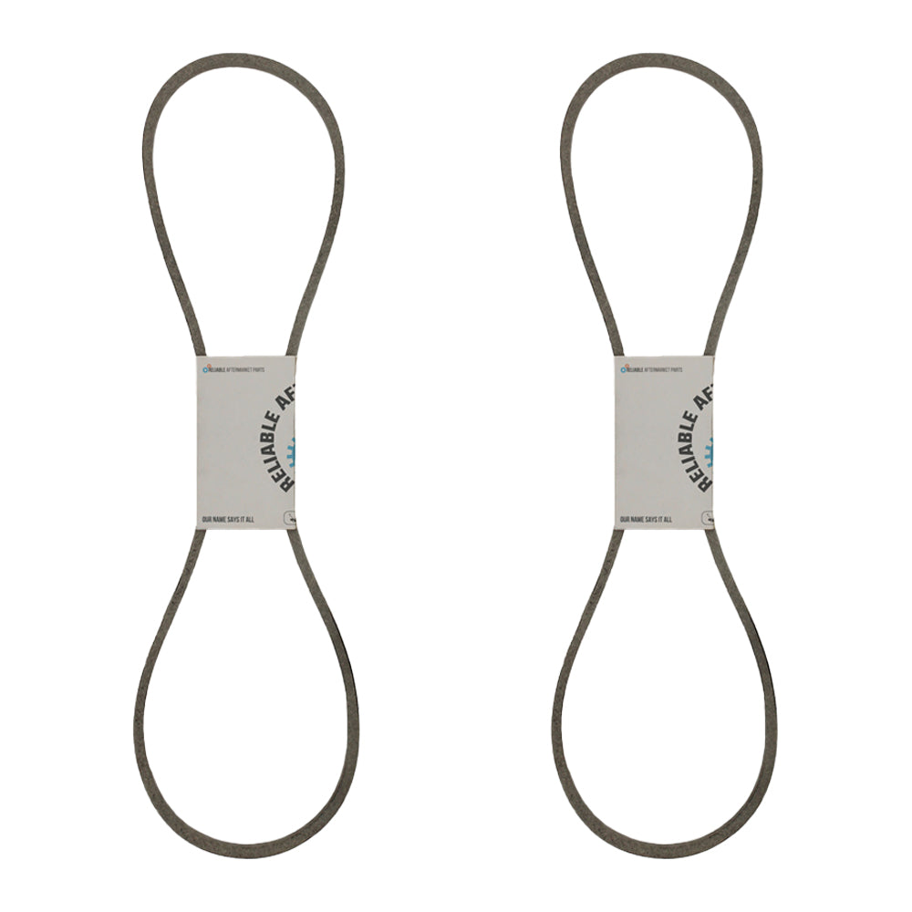 (2 Pk) Deck Belt 1/2" x 62" Fits Cub Cadet 2000 Series 754-3073 954-3073