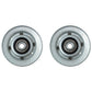 Qty. 2: V Idler Pulley
 Fits Cub Cadet Replaces 756-04325