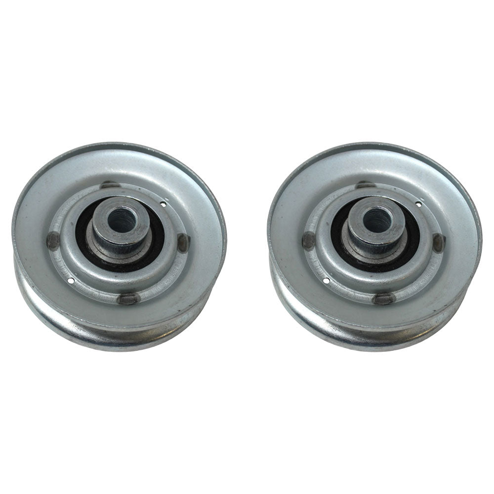 Qty. 2: V Idler Pulley
 Fits Cub Cadet Replaces 756-04325