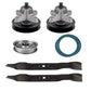 42" Deck Rebuild Kit With Belt Blades Idlers Spindles For Troy-Bilt MTD Mowers
