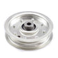 Deck Idler Pulley 4-1/8" x 3/8" 756-0627 fit MTD White / Fits Troy-bilt