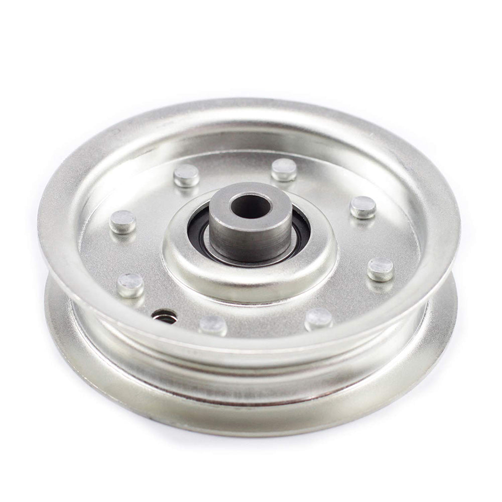 Deck Idler Pulley 4-1/8" x 3/8" 756-0627 fit MTD White / Fits Troy-bilt