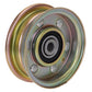 Flat Idler Pulley for Kees 76520, 100486, 363150, 63919087, 919078 Mower Tractor