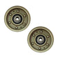 Qty 2: Flat Idler Pulley Fits Toro Replaces 112-3687