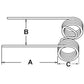 One Hay Rake Tooth Fits Ford/New Holland Windrower and Mower Conditioners
