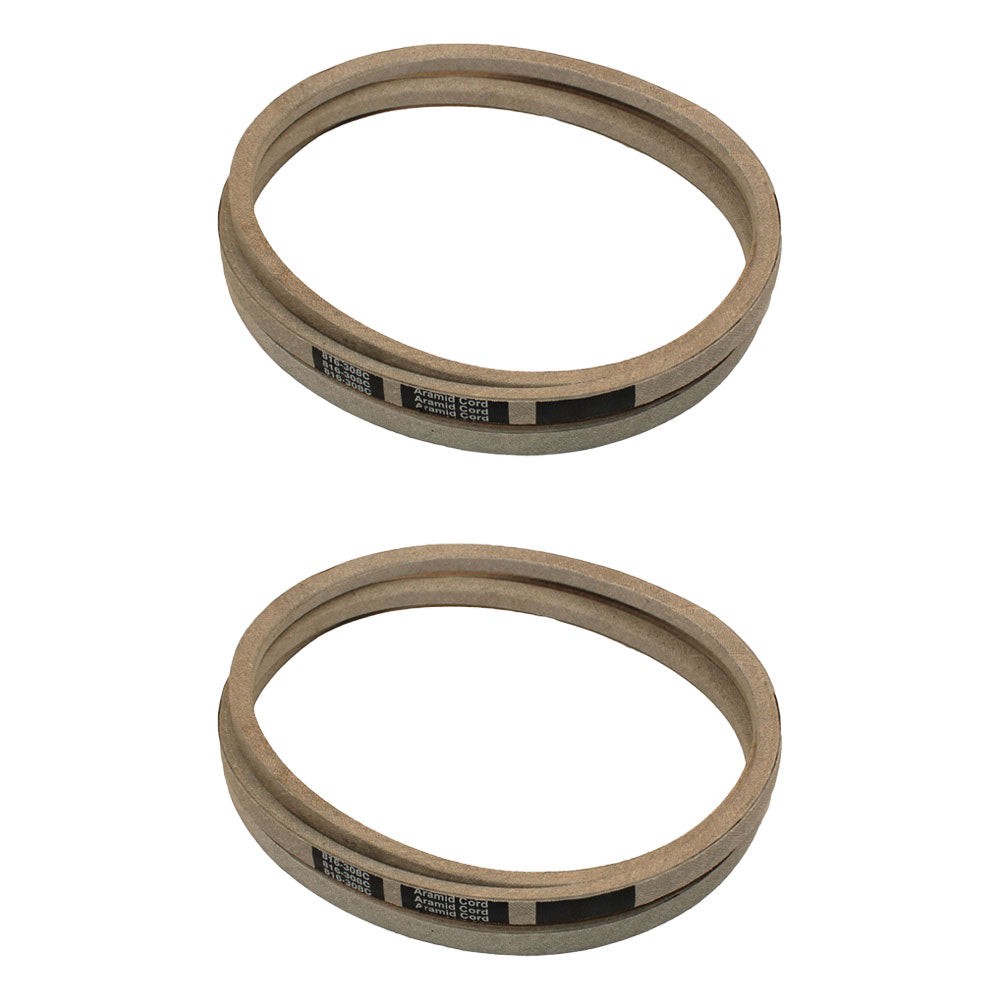 Qty 2: V-Belt - 5/8" x 106"
 Fits Country Clipper Replaces D3686
