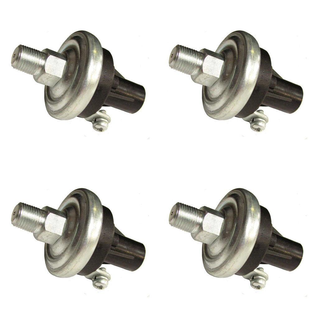 Qty 4: Adjustable Pressure Switch Fits Caterpillar Replaces 4D-4785