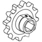 766379 New Combine Feeder Chain Sprocket Fits Ford CR9040 CR9060 CR9070 +