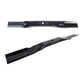RH & LH Cut Mower Blade Set Fits Walker Replaces 7705-2