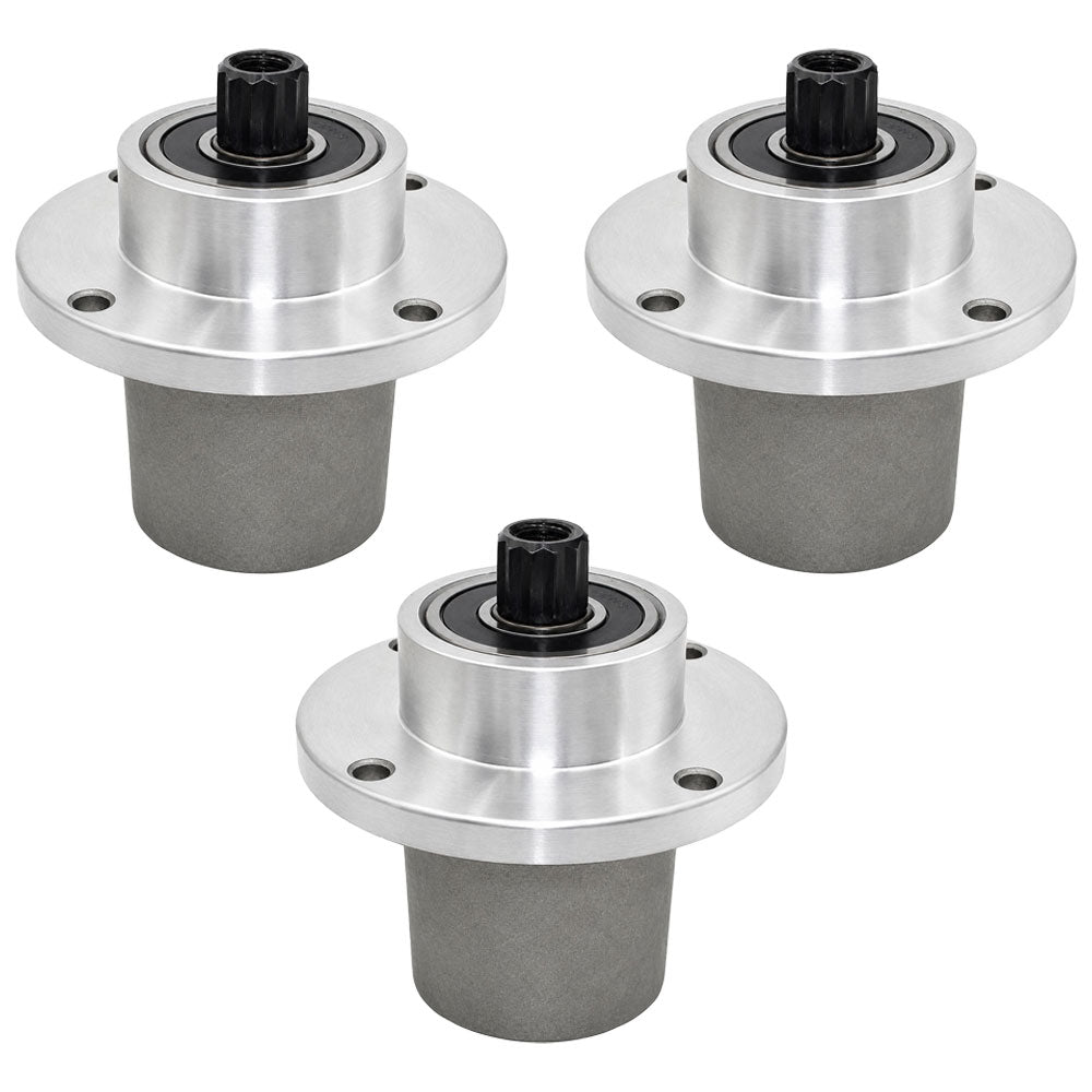 3 PK Spindle Assembly For Hustler 44" 52" Deck 783506