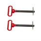 Qty 2: Red Handled Hitch Pins Fits Universal Products Replaces P8754