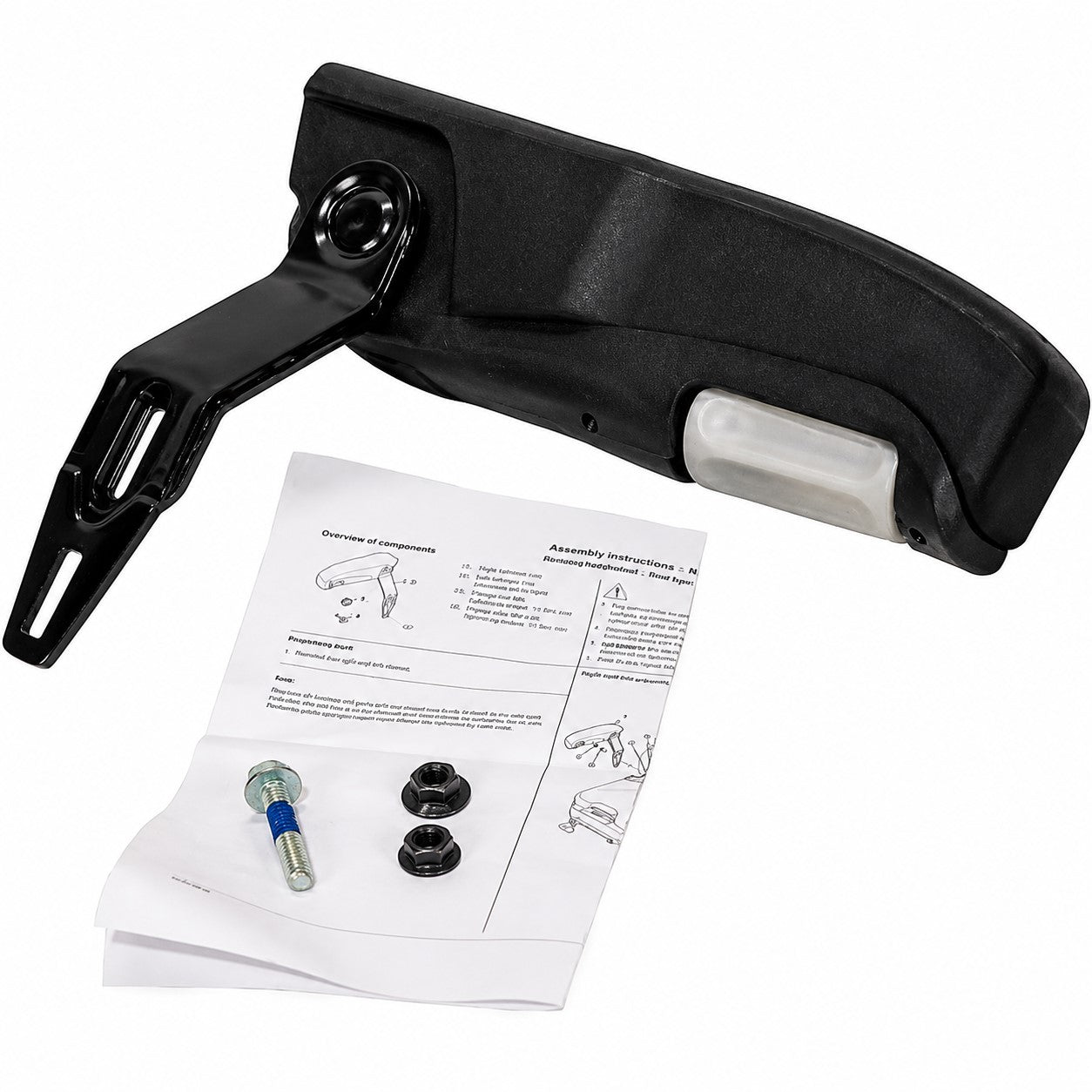 (1) Left-Hand Armrest 7885 Fits KM 136 Seats for Turf/Construction/Industrial