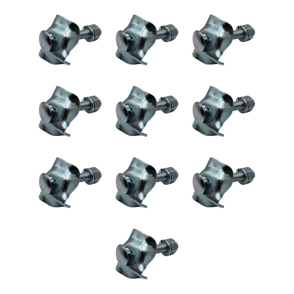 792493K Rake Teeth Clip Hold Down 10 Pack Fits New Holland 56 256 258 259 260