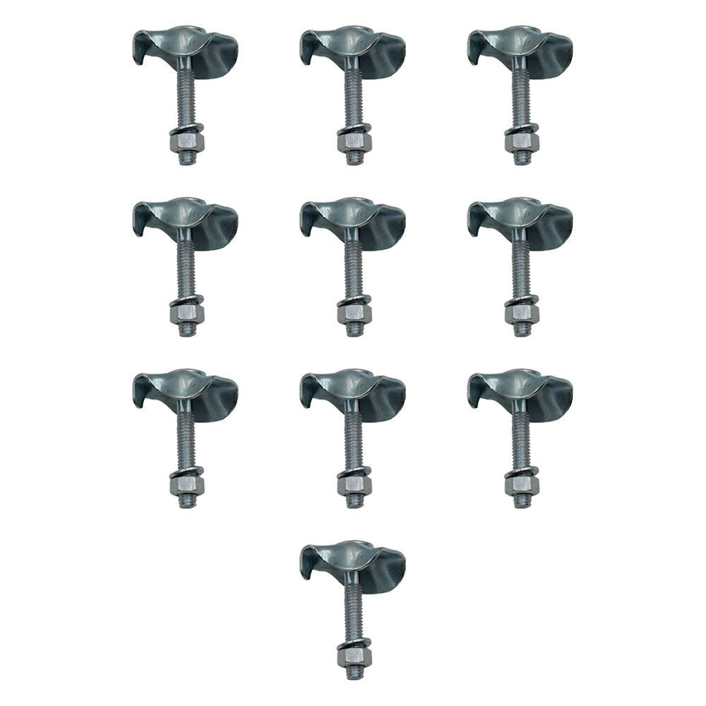 792493K Rake Teeth Clip Hold Down 10 Pack Fits New Holland 56 256 258 259 260