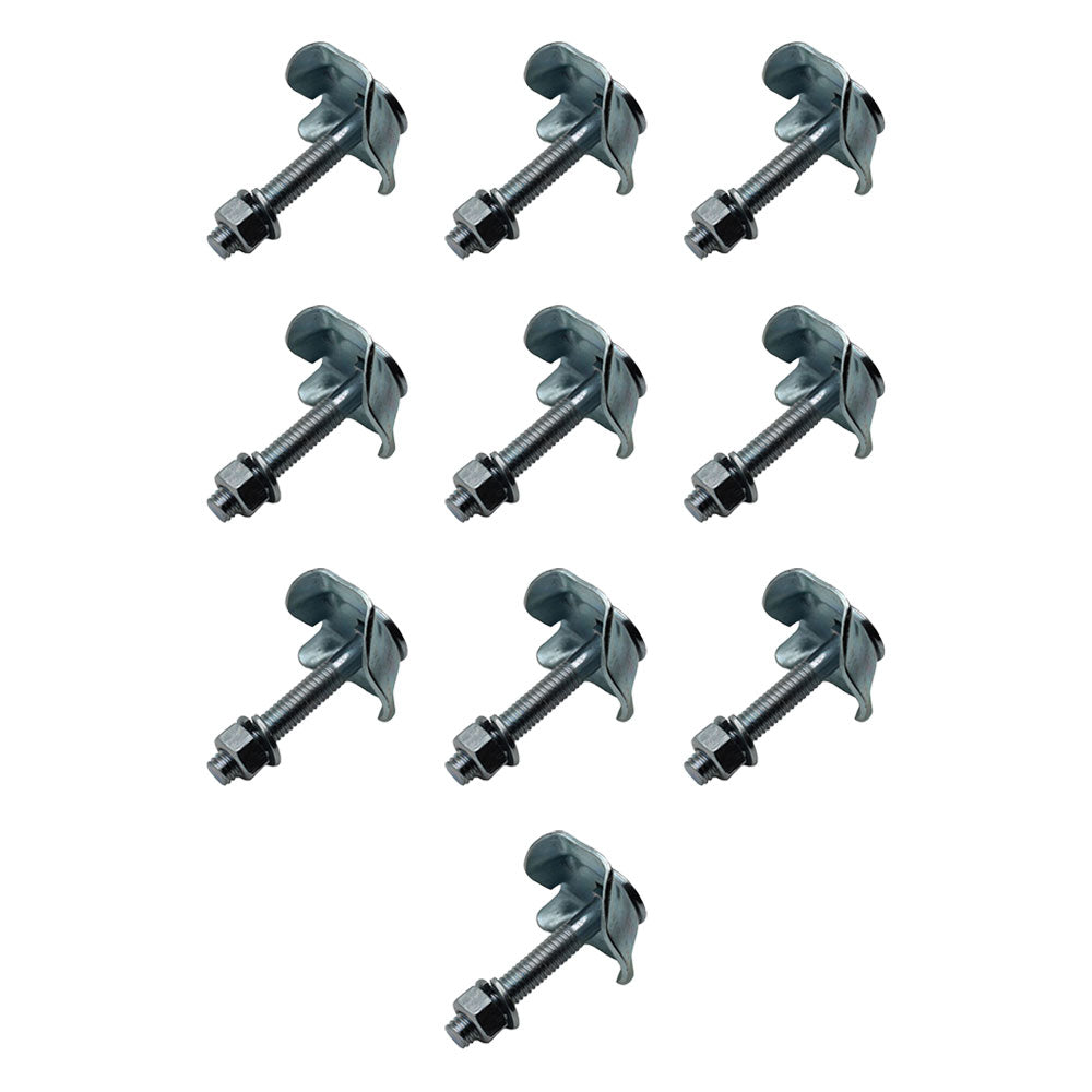To fit Fits New Holland hay rake teeth hold down clips-10 pack 256 258 56 55 57