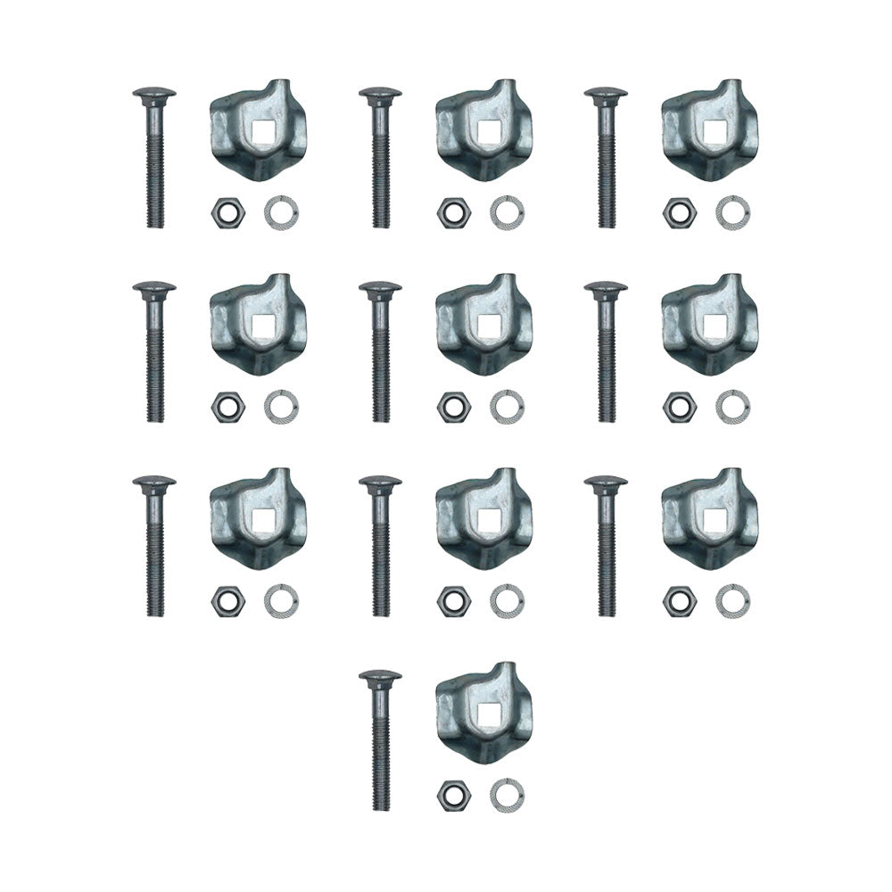 To fit Fits New Holland hay rake teeth hold down clips-10 pack 256 258 56 55 57