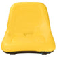 GY20554 Yellow Vinyl Mower Bucket Seat Fits John Deere 325 335 415 425 655 755