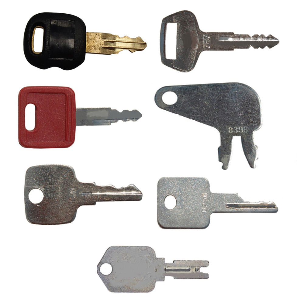 8 pc Key Set Fits John Deere Replaces AR51481