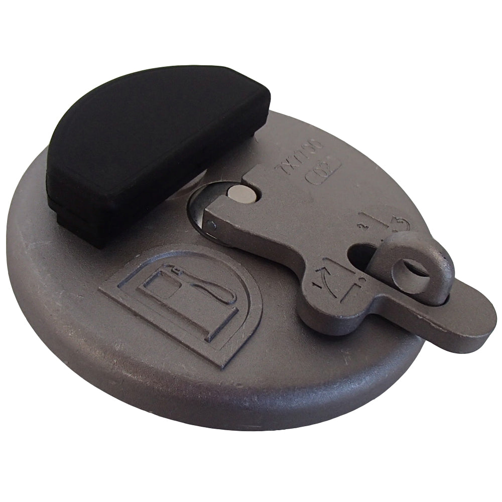 Fuel Cap (Silver) Fits Caterpillar Replaces 123-6305
