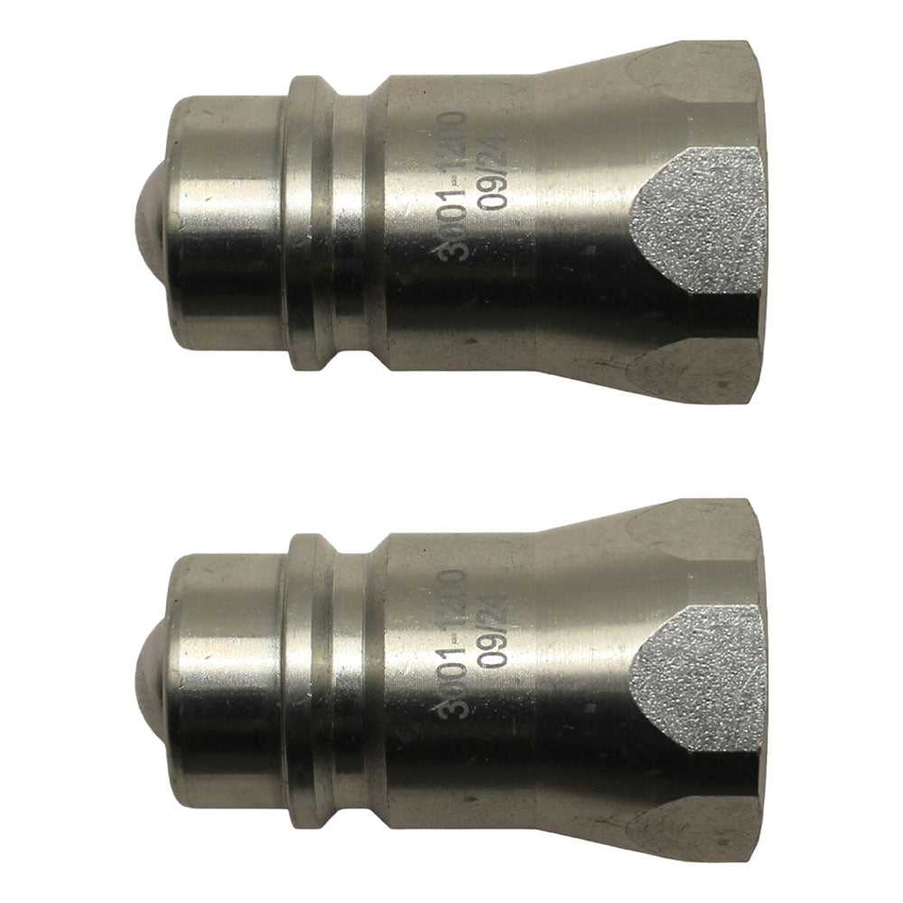 2 of Pioneer Hydraulic Male Tip 1/2" Body x 1/2" Female NPT x Ball Type Nipple
