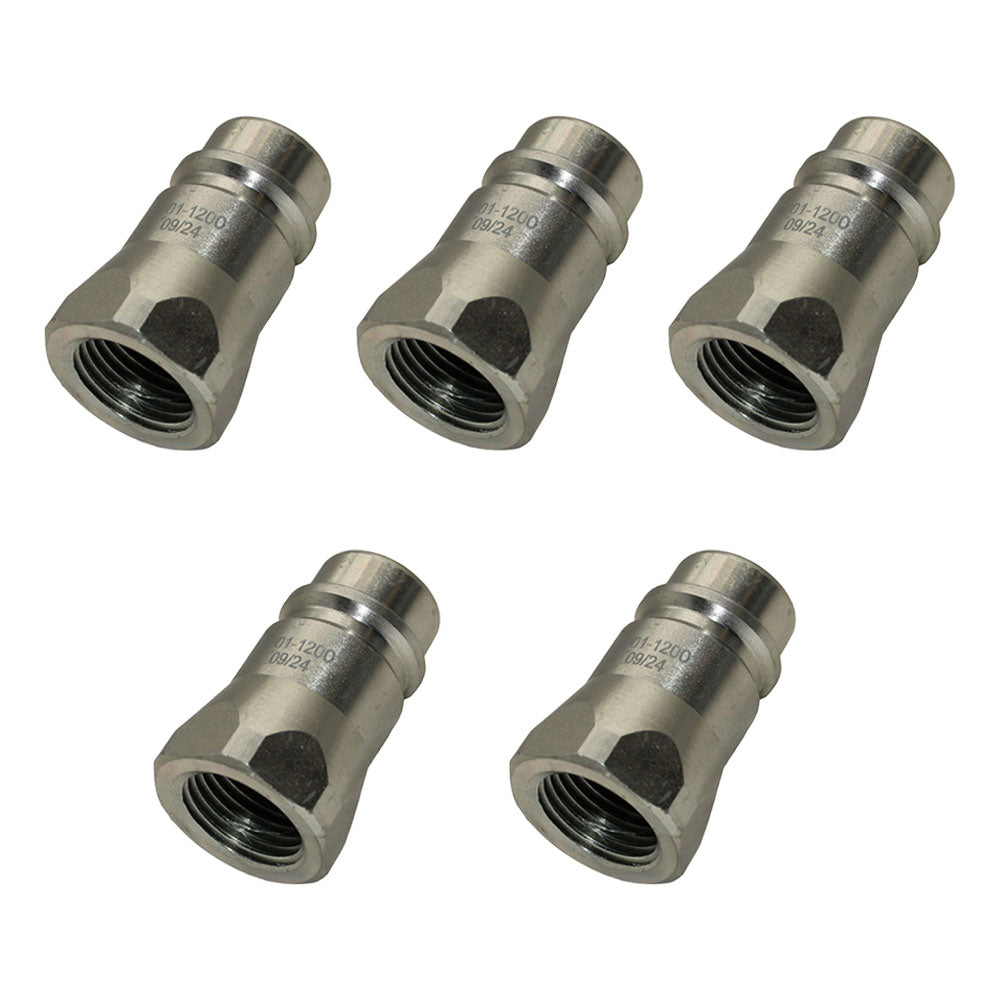 5 of Pioneer Hydraulic Male Tip 1/2" Body x 1/2" Female NPT x Ball Type Nipple
