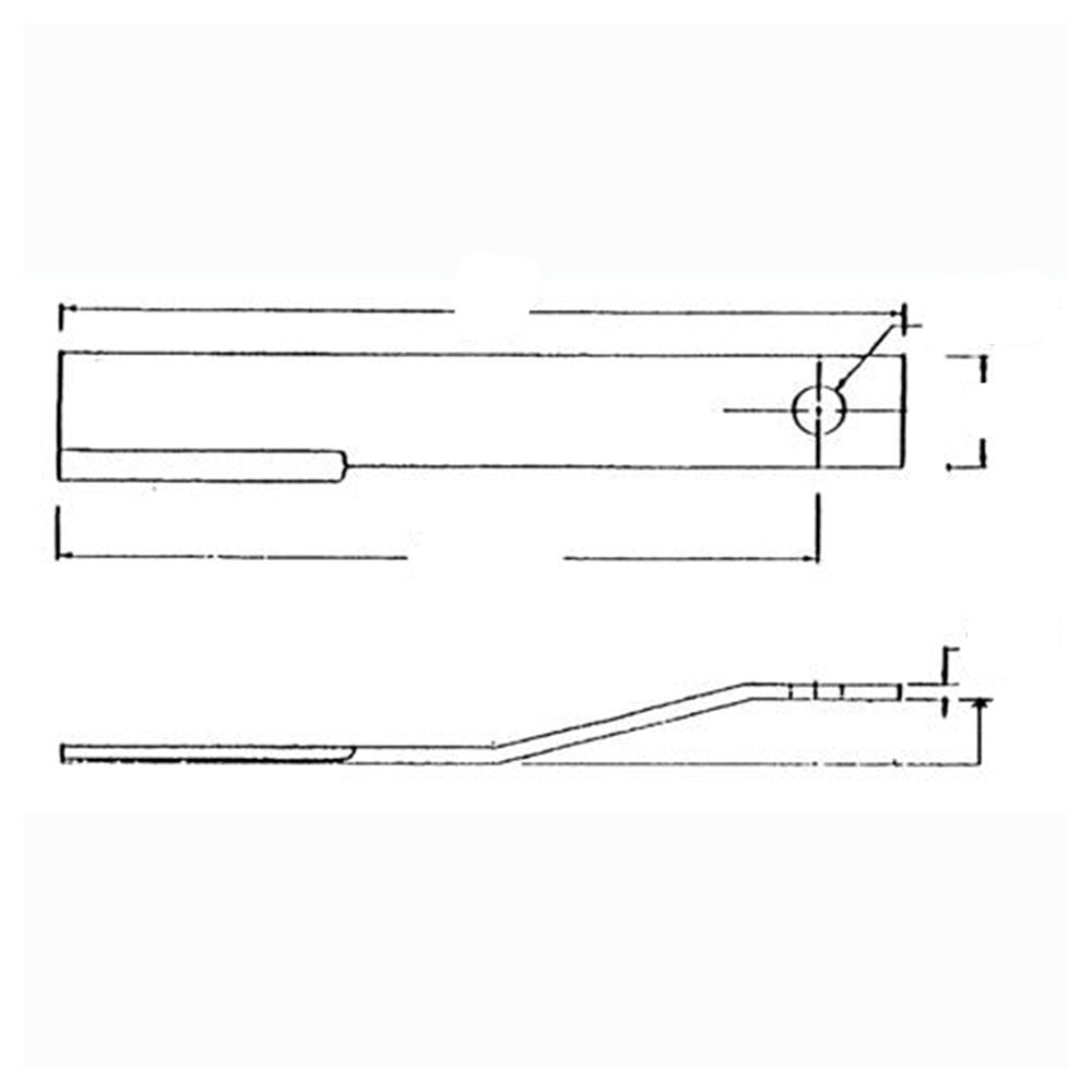Rotary Cutter Blade Offset CCW Fits Ford 901 908 910 Fits John Deere Fits New Ho