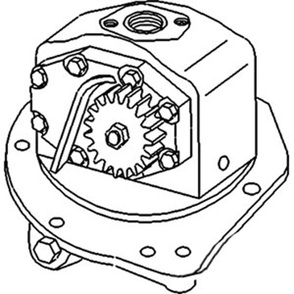 WN-D2NN600B-PEX Pump, Hydraulic Fits Ford/New Holland 5000 5100 5200 7000 7