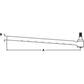 RH Tie Rod 81864106 Fits Ford New Holland 7840 7840O 8240 8340 Ts100 Ts110
