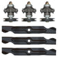 50" Spindle Blade Kit Fits Cub Cadet 918-04129A 742-04068 LT1050 Before 2007