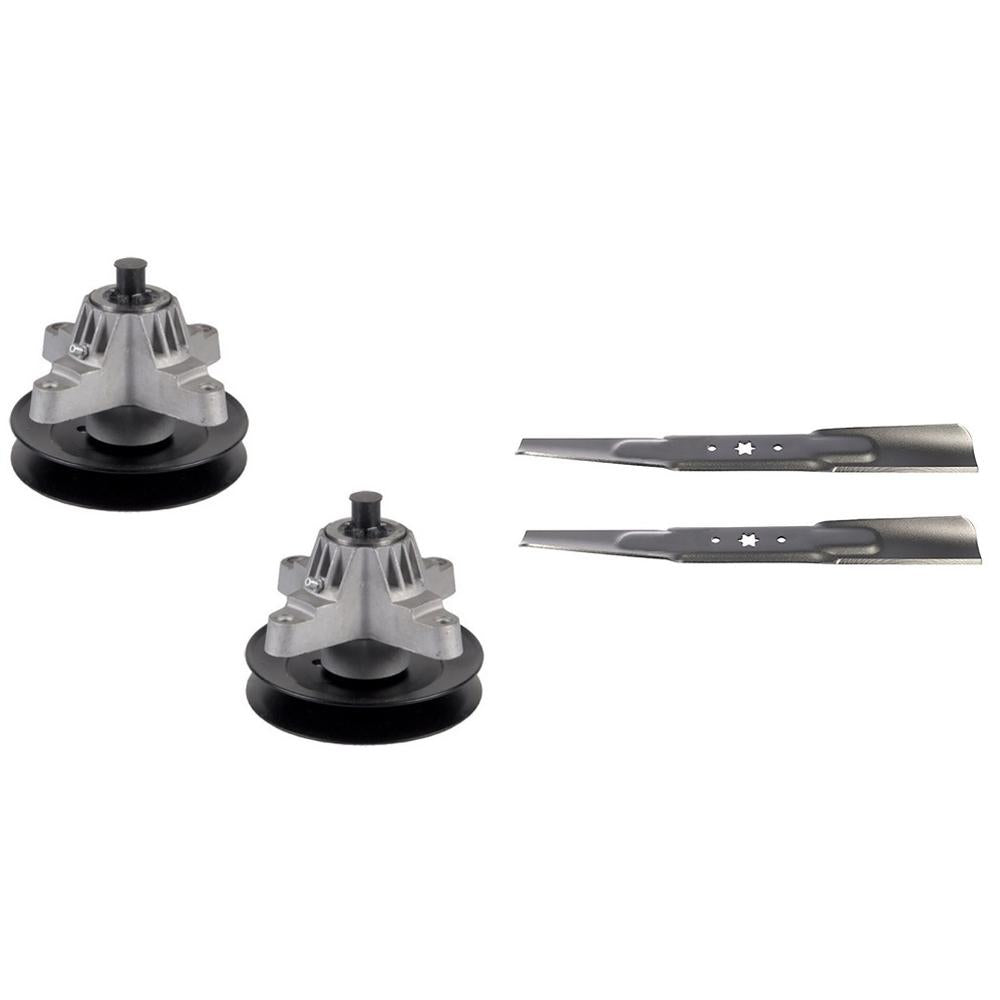 742-04308 42" Spindles and Blades Set 942-04308 For Troy Bilt Riding Mowers