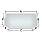 Upper Rear Glass Window Fits Ford/New Holland Replaces 82014988