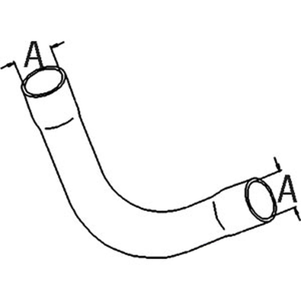 3637573M91 Bottom Radiator Hose Fits Massey Ferguson 365 375 383 390 390T