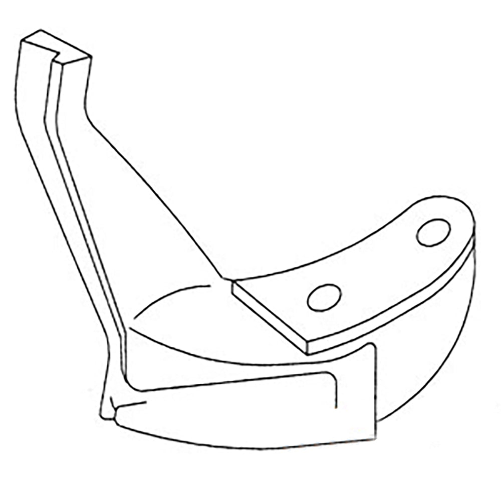 825774M2 LH Oil Trough Assembly Fits Massey Ferguson Tractor 20 30 35 50 202 204