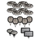 LED Flood Beam Light Kit for CIH Combines - (Pkg. of 17)