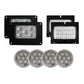 LED Flood Beam Light Kit Fits International Tractors- (Pkg. of 8)