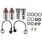 Hydraulic Coupler Kit Fits John Deere 20, 30, 40 Series, Push-Pull Coupler