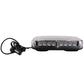 Low Profile Amber LED Warning Light, 8 Flash Patterns