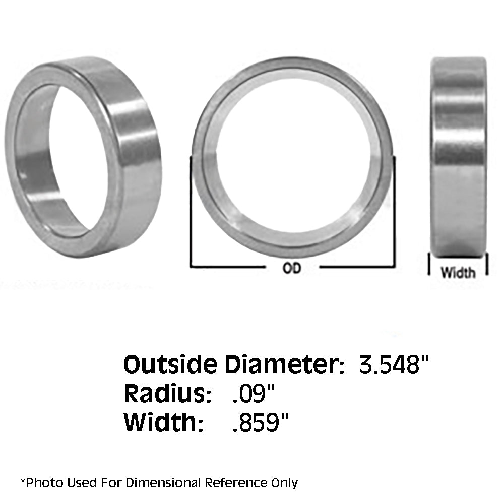 832033M1 Tractor Tapered Roller Bearing Cone 712034 Fits JD7281 N1202A 352TIM