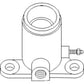 RH Wheel Disc / Slave Cylinder Fits 10111 10145 10211 10245 8045 8111 8145 53198