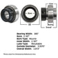 832455M1 Re-Lubri Fits CATeable Spherical Ball Bearing w/ Collar