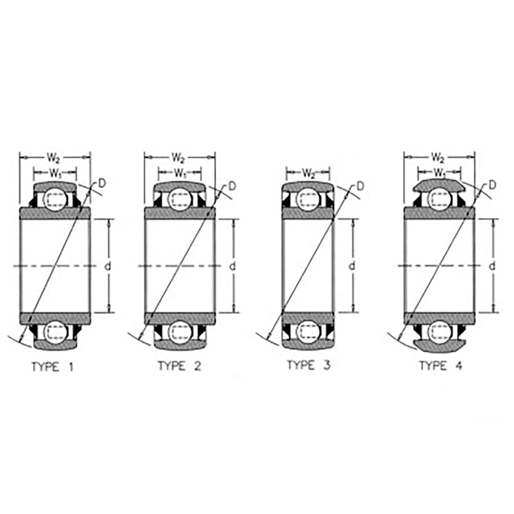 Disc Bearing Fits Universal Products Replaces W211PPB3-I