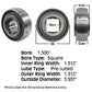 Disc Bearing Fits Universal Products Replaces W211PPB3-I