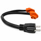 Frost Plug Heater Double Power Cord 83951851 Overall Length: 13.56"