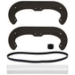 758780 841980 759010 Paddles Belt Bulb & Scraper Fits Toro 38170 Snow Throwers