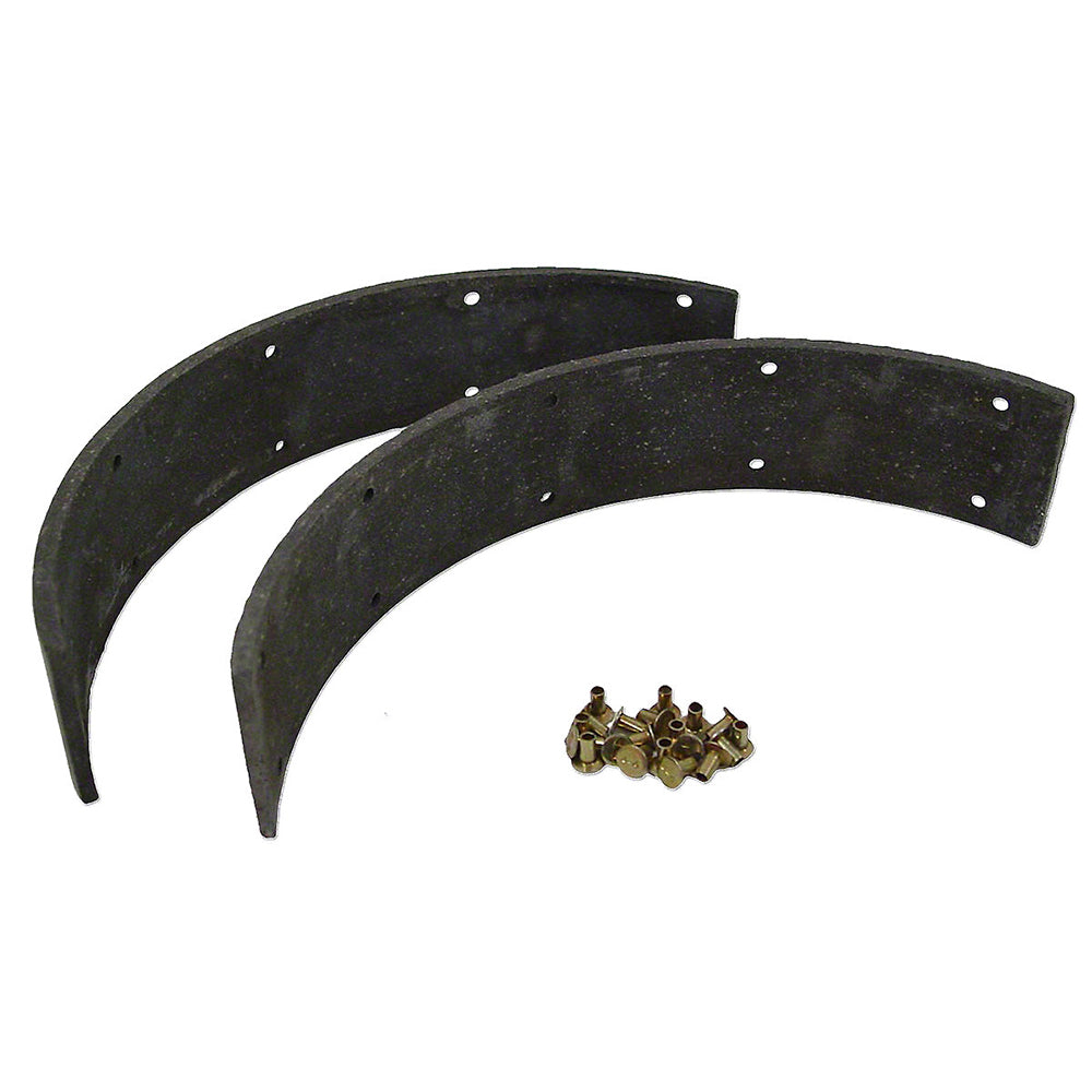 Brake Shoe Lining Set Fits Massey Harris 44 333 55 33 444 555 840681M91
