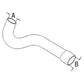 Lower Radiator Hose Fits Case IH 3220 3230 4210 4240 595 685 695 995 84497C2